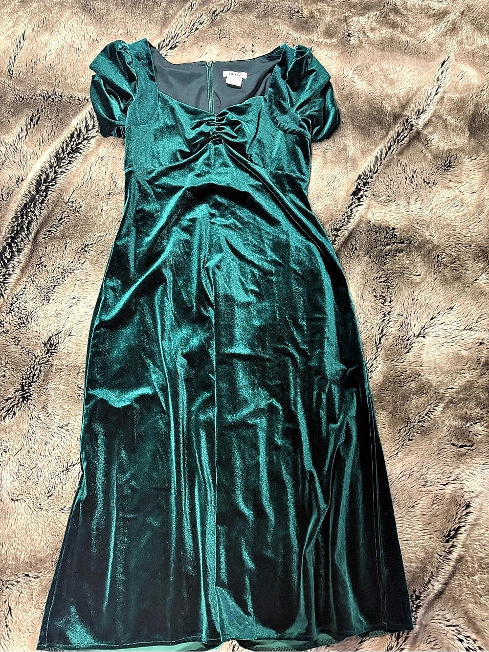 DKNY Velvet Maxi Dress Size Small